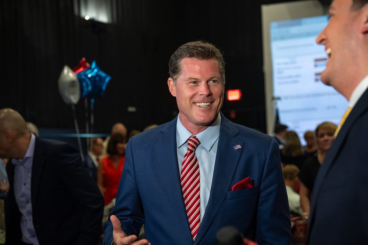 Ryan Elijah on primary night, August 18, 2026
